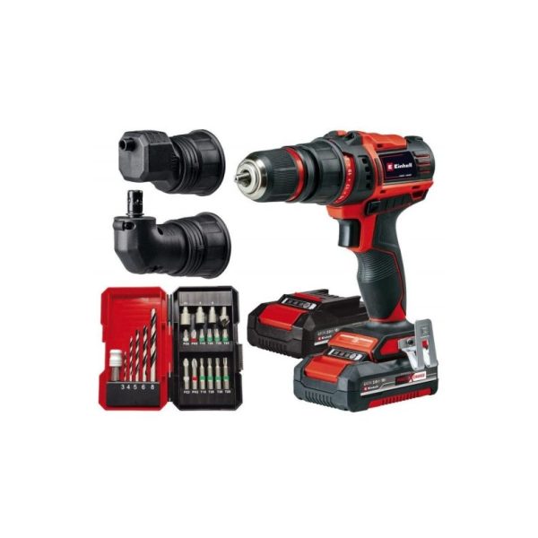 TALADRO INALÁMBRICO TE-CD 18/45 3X-Li +22 2x2,0 Ah EINHELL