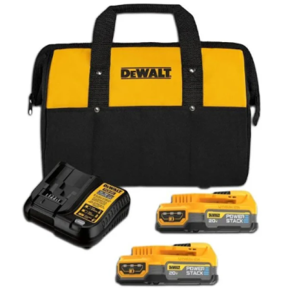 Kit 2 Baterías Powerstack + Accesorios Dewalt Dcbp034e2-b2